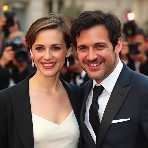 Photo de Marion Cotillard et Guillaume Canet lors d'une avant-première à Paris, souriant aux photographes.